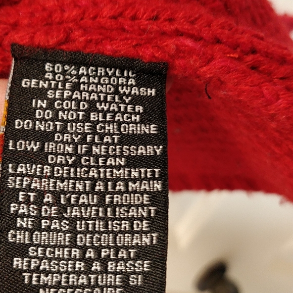 CYC Red Cardigan, Large - Picture 5 of 5